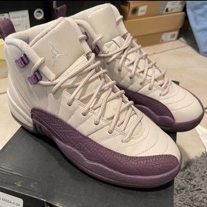 purple and tan 12s